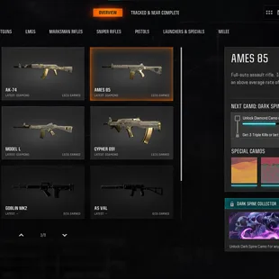 🔥BO6🔥 | 17 DIAMOND CAMO | 7 AR | 6 SMG | 3 SNIPER | 40 WEAPON UNLOCKED | LEVEL 55 | 17 OPERATOR | LINK TO ALL PLATFORM - Image 4