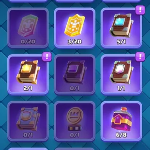 🔥 11.500 GEMS💎MAX 59 [] 7 ELITES [] 8 EVO [] XP55 [] KT15 [] 5 SKINS [] 58 EMOTES [] 6333 TROPHIES [] INSTANT   - Image 6