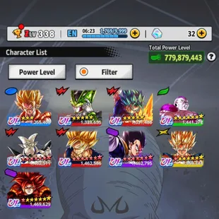 D805-IOS-Android-Vip Account-780 Millions Power-9 ULTRA-65 Legend-Vip Zenkai-Vip Equipment-Many Good Team Ready PVP - Image 2