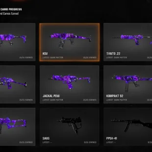 (COD)-(BO6) (HandMade) 33-40 Dark Matter Guns [LVL 55-50 Wins] [Includes LC10/Kilo/FFAR] [PSN BNET STEAM Xbox] - Image 2