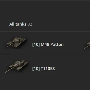 [NA] 5 TIER X | 28 PREMIUM TANK | TOTAL TANKS 82 | 5647 (52) WINS | 2913785 CREDITS | GOLD 8770 | - Image 1