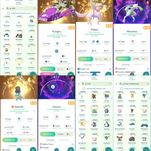 1839Level 67 2016. Shadow Apex Ho-Oh Shadow Apex Lugia Shiny Mew Shiny Pikachu Libre (traded) Shiny Celebi Shiny Jirachi - Image 3