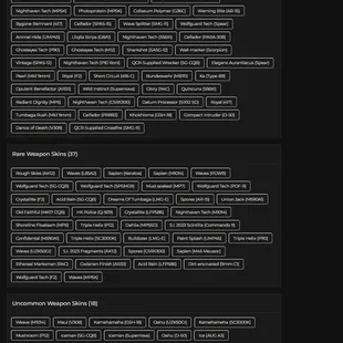 110 LVL - 40X BLACK ICES - 3X UNIVERSALS - 10X SEASONALS - 2X ELITES - 70 OPERATORS - 1K RC - 8K RENOWN FA - Image 2