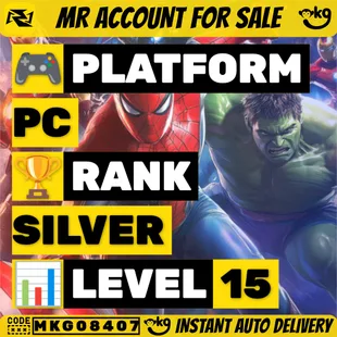 STEAM PC SILVER III Ranked Ready LvL 15 0 Units Global Region Full Access Instant Delivery ! MKG08407 - Image 1