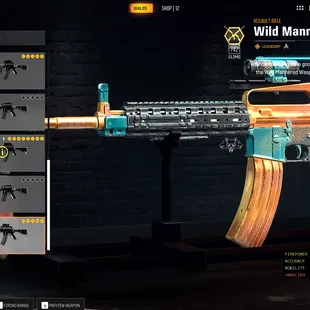 Purchased BO6 | Good Weapons | Wild Mannered Assault Rifle - Image 3