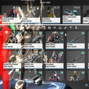 [Ten Year Heirloom Badge - RANK: 16] | 98/770 Completed - 27x Warframe MAX 20x Primary Gun - 15x - Image 2