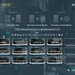 MR 28 - 1800 Plat 491/750 Complated - 67x Warframe MAX | 119x Primary Gun - 100x Secondary Gun - Image 2