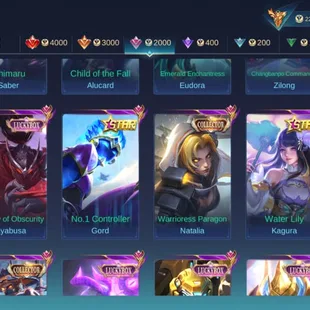 M361|LVL200|132HEROES|668SKIN|MEGACOLLECTORII|3LEGEND|6KOF|3PRIME|2COLLECTOR|ALDOUSM1|14LUCKYBOX|MYTHICS40 - Image 9