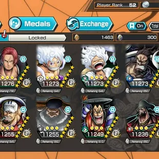 [4243][IOS+ANDROID] 13 EX META - HB 120 - Kizaru + Blackbeard + Light Luffy + Saturn + Roger + Shanks + Kaido + Akainu  - Image 2