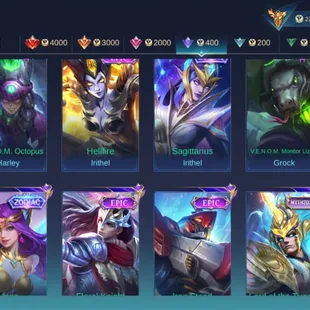 M361|LVL200|132HEROES|668SKIN|MEGACOLLECTORII|3LEGEND|6KOF|3PRIME|2COLLECTOR|ALDOUSM1|14LUCKYBOX|MYTHICS40 - Image 14
