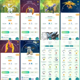 RARE 💎3036 SHINIES 💎 121x SHINY LEG[] ARMOURED MEWTWO [] SHINY HAT SNORLAX [] 741 HUNDOS [] 228 SHUNDO [] LEVEL 70 - Image 3