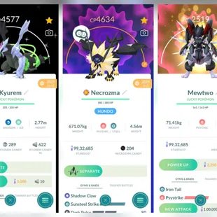 2016 Creation - Level 66 - 368 Legendary - 165 Shiny - 109 Perfect - Rare Account - Armored Mewtwo - Instant Delivery - Image 2