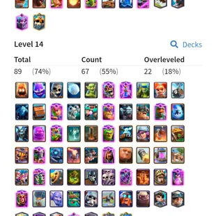 H🔥EXP-62!!KT-15!!29 EVOS-NC-500🔥79 LVL 14 CARDS!!22 CARDS LVL 15!! EXCLUSIVE EMOTES-TOWER SKINS!!BEST ACCOUNT  - Image 11