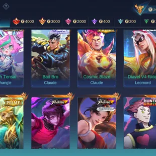 HYPER BASED IMMORTAL ACCOUNT || ALMOST MEGA 1 || 5 LEGEND || 27 GRAND || 17 EXQUISITE || SKINS 558 - Image 5