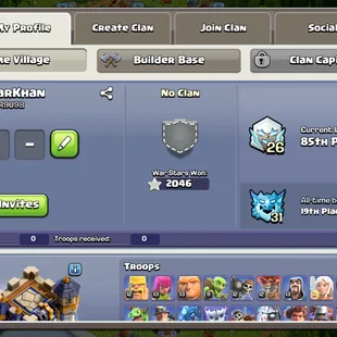 🔥 [ TH-18 NEAR MAX - 11'500 GEMS ]🔥SB-GG-EB [MAX] | RS [26] | FB [20] | MANY WALLS - PETS - HEROS MAX || 500 MEDALS | - Image 2