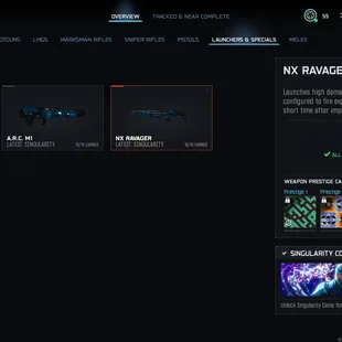 🔥 30/30 Singularity Camos - Rank Ready - 50 Wins - Level 55 - All Weapons Unlocked - Instant Delivery - All Platforms - Image 16