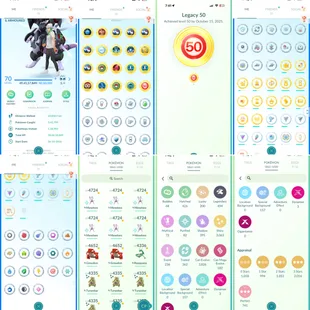 RARE 💎3036 SHINIES 💎 121x SHINY LEG[] ARMOURED MEWTWO [] SHINY HAT SNORLAX [] 741 HUNDOS [] 228 SHUNDO [] LEVEL 70 - Image 1