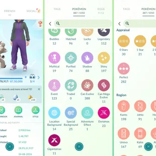 2016 Creation - 120 Million Stardust - Lvl 71 - 282 IV Perfect - 115 Shundo - 112 Legendary - Instant Delivery  - Image 1