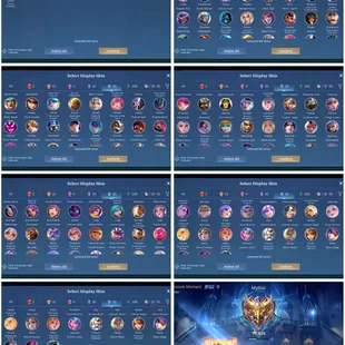 [IOS/ANDROID] CEL LVL 107 | 132 HEROES | 429 SKINS | EXALTED 2 | ANIME SKINS | LUNOX LEGEND - SASUKE - ITACHI - MEGUMI  - Image 4