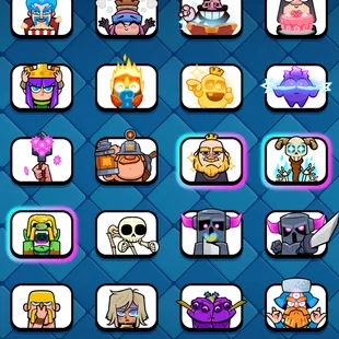 🌲[ 34X CARDS MAX ]🌲KT: 15 || TROPHY: 10000 || 96X CUTE EMOTES || 2X ELITE - 3X EVOLVED || LOWEST PRICE - FASTEST DELIV - Image 15