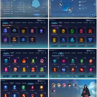 [IOS/ANDROID] CEL LVL 107 | 132 HEROES | 429 SKINS | EXALTED 2 | ANIME SKINS | LUNOX LEGEND - SASUKE - ITACHI - MEGUMI  - Image 5