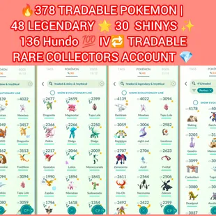 🎯HIGH VALUE 136 HUNDO IV)🔥 LEVEL 57 2025 | RESHIRAM MEWTWO ZAPDOS RARE | 50 LEGENDARY | RARE COLLECTOR/ INSTAN DLVR - Image 5