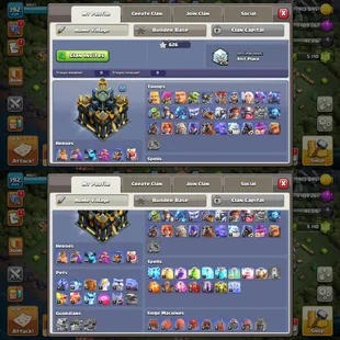1988 MEDALS-5100 GEMS! PREMIUM TH-17! XP-192! MAX AQ! HEROES:-62-100-44-38-26-5! NICE PETS! FAST DELIVERY - Image 2