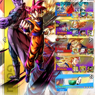 D936-IOS+Android-688 Millions Power+8 UL(SS Goku+Goku Uis+SS2 Gohan+SS4 Gogeta+S Gogeta)+64 Legends+Good Equipment - Image 2