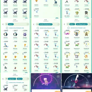 PVP ACCOUNT [] LOS ANGELES BG XERNEAS 100 [] 34 SHINY LEGENDARY [] 349 LEGENDARY [] 382 SHINY [] RENAME AVAILABLE [] 48  - Image 5