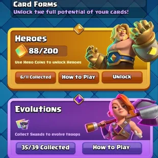 RAREST CRL 20 WIN EMOTE 🌸 KT 16 37 MAX CARDS 82 XP 106 ELITE CARDS 35 EVOLUTIONS 6 HEROES ULTIMATE CHAMPION 12500 CUPS - Image 7