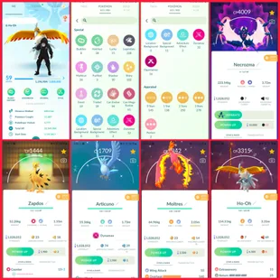 🎯2017 OLD RARE  LVL 59)🐓 2018 OLD MEWTWO) 719 TRADEABLE PG) HO-OH ZAPDOS PG RARE) 228 LEGENDRY | RARE COLLECTOR - Image 2
