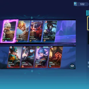 🔥ANIME ACCOUNT WITH SASUKE LOADING EFFECT 🔥|| LEGEND-2 || GRAND - 22 || SKIN -367 || MEGA -5 || ALL HEROS UNLOCK ||  - Image 10