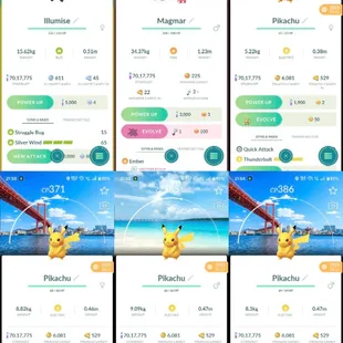 OKINAWA | SAGA | FUKUOKA PIKACHU BG 💎 206 SHINY 💎 107 LEGENDARY [] 5 SHINY LEG [] 12 LBG [] 7M DUST [] AVAILABLE - Image 1