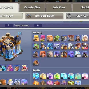🔥TH 18 ALMOST MAX🔥XP 245-ALL 6 HERO MAX- 7 EPIC EQUIPMENT ALMOST MAX-DEFENSE MAX-NC YES-390 MEDALS-5600 GEMS-BEST DEAL - Image 2