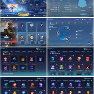 [IOS/ANDROID] CEL LVL 135 | 132 HEROES | 593 SKINS | MEGA 2 | COLLAB | 3 LEGEND - KOF CHOU GUSION PAQUITO - CHOU THUNDER - Image 4