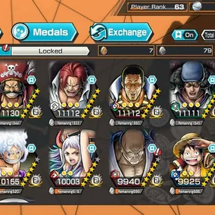 [4241][IOS+ANDROID] 14 EX META - HB 59 - Nusjuro + Kizaru + Law + Light Luffy + Kuzan + Shanks + Luffy Blue + Roger + Ak - Image 2