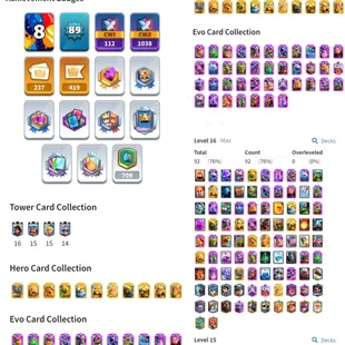 Level 89 [Almost XP-90]🔥Heros 11x🔥39x Evolved [] Lvl 16 Card 92x [] KT-16 [] Skin 56x [] Legendary Badge 10x [] Best-D - Image 1