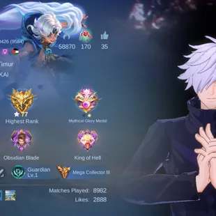 M351|LVL99|132HEROES|457SKIN|MEGACOLLECTORIII|3LEGEND|3JUJUTSUKAISEN|6KOF|2STARWARS|LANCELOTKINSHIN|3TRANSFORMERS|LEGEND - Image 9