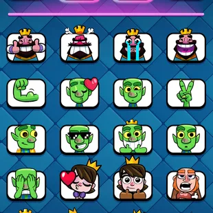 ❗[ 64X CARDS MAX ]❗2X LEVEL 16 CARD|| 15X EVOLVED || 10X ELITE || LEVEL 61 || TROPHY: 10500 | 116X EMOTES | 118X BADGE - Image 14