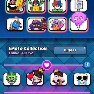 🌟 GT 100 & 2x CRL 20 WIN EMOTES 💎 GLOBAL TOURNAMENT RANKS 24 117 153 357 KT 15 2 HEROES & 8 EVOLUTIONS 10000 TROPHIES  - Image 5