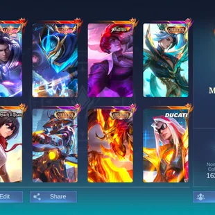 PURE ASSASSIN BASED || 3 LEG 13 GRAND 15 EXQUISITE || MEGA COLLECTOR4 || HIGH 168 STAR || HIGH WINRATE || GOOD EMOTE - Image 1
