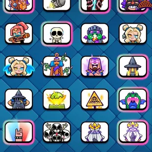 RAREST GT 100 AND 2x CRL 20 WIN EMOTES GT RANK 51 TOP UC RANK 336 KT 16 106 ELITE CARDS ALL EVO 75 XP 35 TOWER SKINS - Image 22