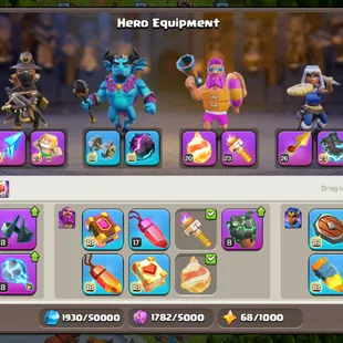 🔥291-XP! GEM-18600🔥TH18 CLOSE MAX! FULL BASE DECORATED! HERO 105-105-80-80-55!! SB/MAX FA/MAX AF/MAX RS/MAX EB/MAX - Image 5