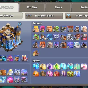 TH18 CLOSE MAX! LEGENDARY 2X SKIN SET! 20X SKIN! XP-256 HEROES MAX 105-105-95-80-55-16! BUILDER HALL MAX! ALL EQUIPMENT  - Image 2