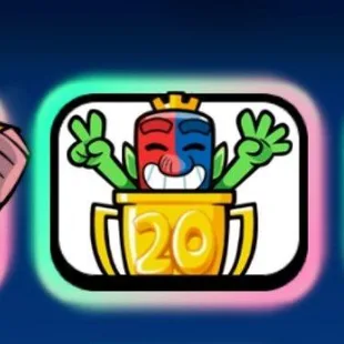 🌟 GT 100 & 2x CRL 20 WIN EMOTES 💎 GLOBAL TOURNAMENT RANKS 24 117 153 357 KT 15 2 HEROES & 8 EVOLUTIONS 10000 TROPHIES  - Image 1