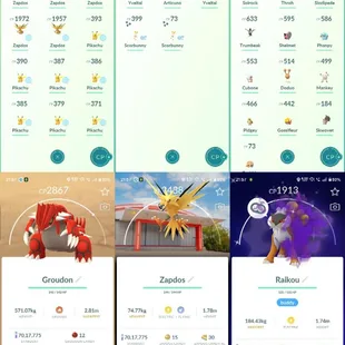 OKINAWA | SAGA | FUKUOKA PIKACHU BG 💎 206 SHINY 💎 107 LEGENDARY [] 5 SHINY LEG [] 12 LBG [] 7M DUST [] AVAILABLE - Image 6