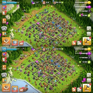 🔥10.8K GEMS🔥TH-18 ALMOST MAX! XP-229! RS[MAX] GG[23L] SB[26L] FB[20L] EB[26L]! HEROES:-105-105-71-80-55-2! BEST DEAL - Image 1