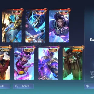 3 LEGEND || SKIN-404 || ZODIAC FULL SET || HYPER BASED PREMIUM ACCOUNT|| EXALTED-3 || GRAND-7 || EXQUISITE-5 || LEVEL-92 - Image 1