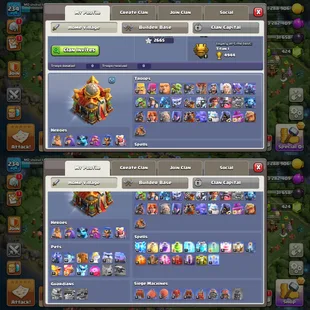 🔥TH-16 ALMOST MAX🔥XP-234! 11X EPIC EQUIPMENTS! HEROES:-95-91-70-70-45-9! 10X PETS! FAST DELIVERY - Image 2