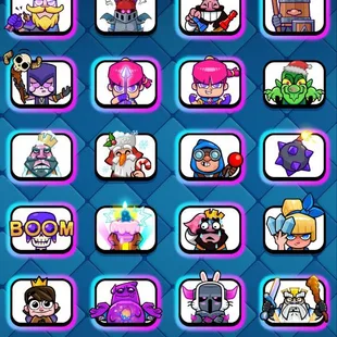 RAREST GT 100 AND 2x CRL 20 WIN EMOTES GT RANK 51 TOP UC RANK 336 KT 16 106 ELITE CARDS ALL EVO 75 XP 35 TOWER SKINS - Image 25